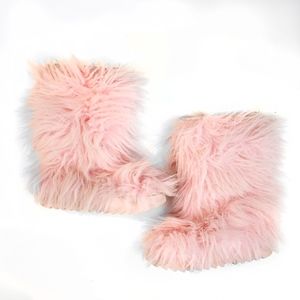Pink Fuzzy Boots! Rocket Dog Size 7
